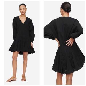 Anine Bing Black Peyton Casual Dress Size Small